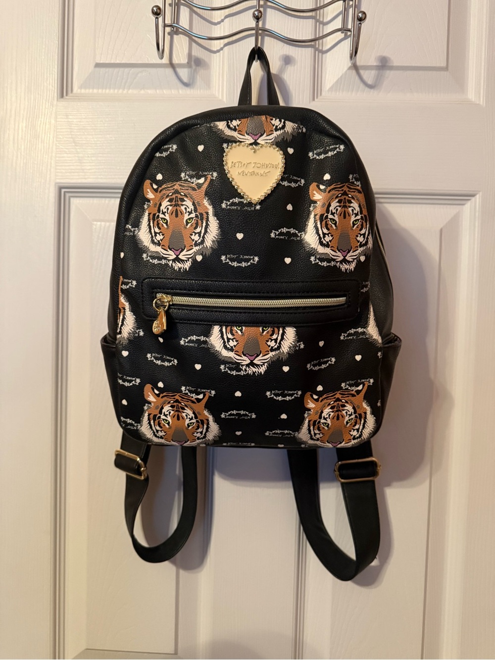Betsey Johnson tiger backpack